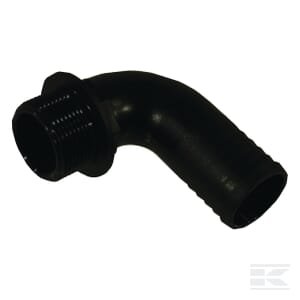 Žarnos galas 90° 38 mm x 1 1/4" M 1132538