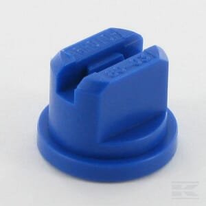 Plokščias ventiliatoriaus antgalis SM 80° 03 mėlynas plastikinis Agrotop SM8003POM