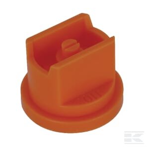 Plokščias ventiliatoriaus antgalis SM 110° 01 oranžinis plastikas Agrotop SM11001POM