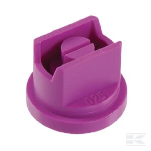 Plokščias ventiliatoriaus antgalis SM 110° 025 violetinis plastikas Agrotop SM110025POM