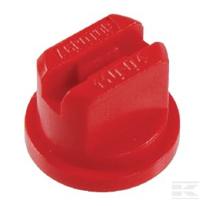 Plokščias ventiliatoriaus antgalis SM 110° 04 raudonas plastikinis Agrotop SM11004POM