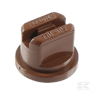 Plokščias ventiliatoriaus antgalis SM 110° 05 rudas plastikas Agrotop SM11005POM