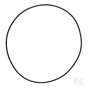 O formos žiedas 164.77x2.62mm 70 shore black Comet 12100355