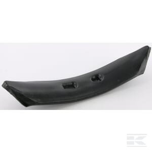 Kultivatoriaus smaigalys 230x50x8mm, apverčiamas, lenktas, 2 skylių, tinka audimui 13155N