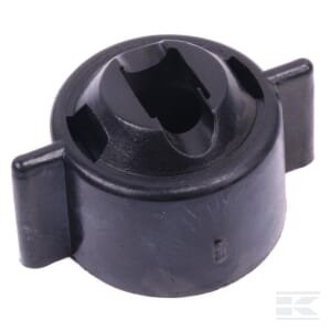 Purkštuko dangtelis, bajonetas, SW8/10, juodas, Hypro 14BL1827