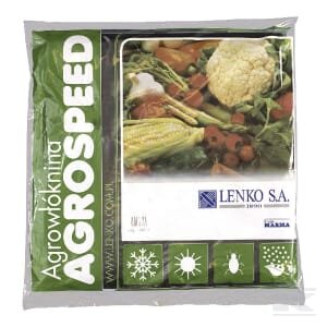 Agrospeed juoda neaustinė agroplėvelė, 50 g, 1,6 x 5 m 1569005810