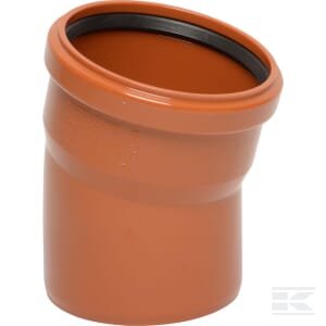 Sulenkite PVC 160 mm x 15° 16151160015