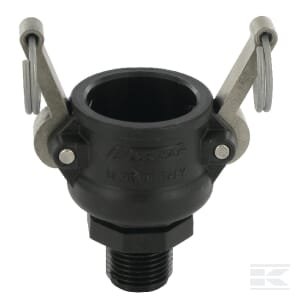 Camlock B tipo 3/4" išorinis sriegis 1/2" polipropilenas 18103B2