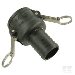 Camlock C tipo 1" žarnos galas 32 mm polipropilenas 18104C5