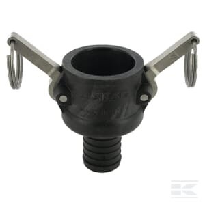 Camlock C tipo 1 1/4" žarnos galas 30 mm polipropilenas 18105C30