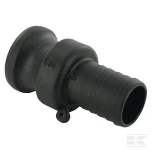 Camlock E tipo 1 1/4" žarnos galas 30 mm polipropilenas 1.8105E+34