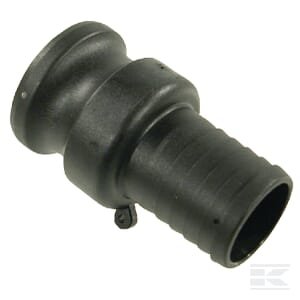 Camlock E tipo 1 1/2" žarnos galas polipropilenas 18106E