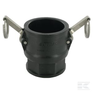 Camlock D tipo 2" vidinis sriegis polipropilenas 18107D