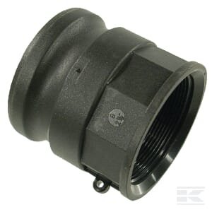 Camlock A tipo 3" vidinis sriegis 2 1/2" polipropilenas 18109A8