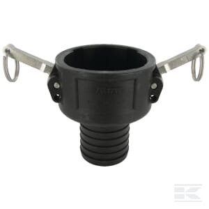 Camlock C tipo 3" žarnos galas 63 mm polipropilenas 18109C8