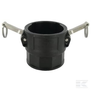 Camlock D tipo 3" vidinis sriegis polipropilenas 18109D