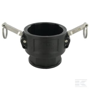 Camlock D tipo 3" vidinis sriegis 2 1/2" polipropilenas 18109D8