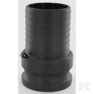 Camlock E tipo 3" žarnos galas 78 mm polipropilenas 1.8109E+82