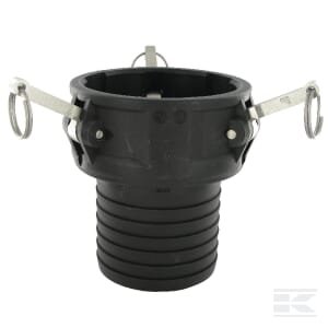 Camlock C tipo 4" žarnos galas polipropilenas 1810AC105