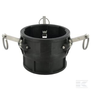 Camlock D tipo 4" vidinis sriegis polipropilenas 1810AD