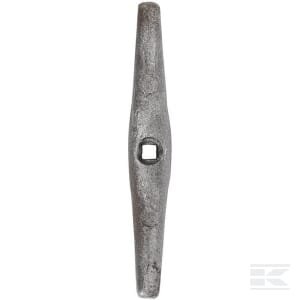 Kultivatoriaus smaigalys 215x35x16mm, apverčiamas, plokščias, 1 skylė, tinka Väderstad 302300KR