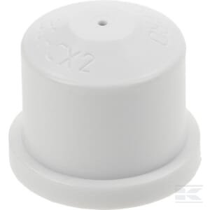 Tuščiaviduris kūgio antgalis HCX 80° 02 baltas plastikas Hypro 30HCX2