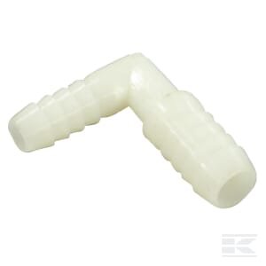 Alkūnė 90° su žarnos galu 1/2"x3/8" 33EL1238HB