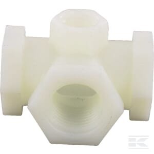 Trišakis 1/2" vidinis sriegis + 1/4" anga 33GTT1214