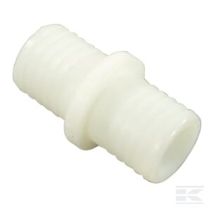 Tiesi jungtis su žarnos galu 1 1/2" x 1 1/2" 33SHM112
