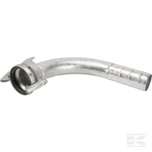 Moteriška 4" 90° alkūnė Žarnos galas 4204090BR