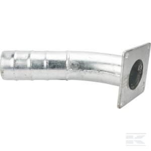 Alkūnė 45° su flanšu su žarnos galu 4 4304045BR