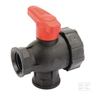 Rutulinis vožtuvas 3/4" Pertrauktas 3 krypčių 45521113