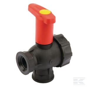Rutulinis vožtuvas 1/2" – ištisinė, ilga rankena 3 krypčių 45531112A