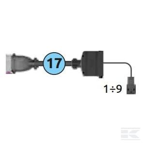 Jungiamasis laidas 7 hidraulinėms funkcijoms 3m 4679000191B