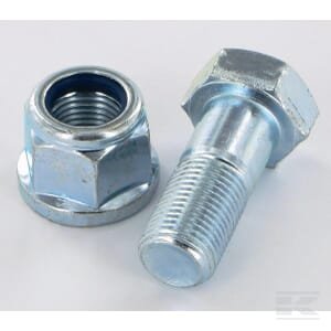 Plūgo varžtas + veržlė, TH 16x40.12.9 486280