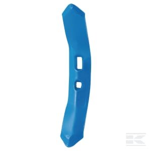 Kultivatoriaus smaigalys 300x50x8mm, apverčiamas grūdintas, lenktas, 2 skylių 5140A17