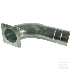 Alkūnė 90° + flanšas + žarnos galas 5" 5304090Z