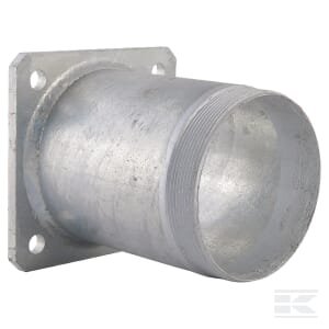 Kvadratinis flanšas 4" + srieginis galas 53107509110021