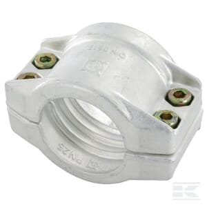 Apsauginis aliuminio spaustukas 118x122mm 100mm žarnai 5560100010