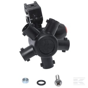 Purkštukų laikiklis 5 būdai 1/2" vamzdžiui, kompaktiškam purkštukui, sausai strėlei 40649W7