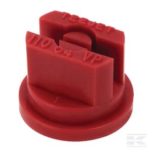 Juostos antgalis TP 110° 04 raudonas plastikinis TeeJet TP11004VP