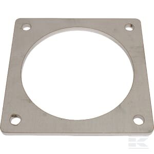 Kvadratinis flanšas 4 varžtas 6" S.S. 6300001RVS