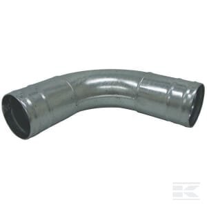 Alkūnė 90° + 2x Žarnos galas 6" 6404090Z