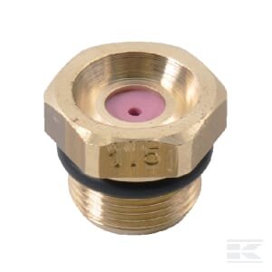 Plačiasrovis purkštukas 6818 30° 1.5 žalvarinis Braglia 68180251