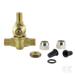 Dvigubas purkštukas 1/4" D15 M73340008