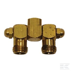 Dangtelio laikiklis 1/4" dvigubas 74502T