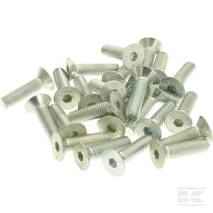 Sraigtas su įleista galva DIN7991 M8x30 plieninis cinkuotas 8,8 Kramp 799183088