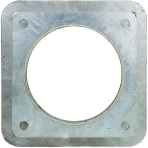 Kvadratinis reduktoriaus flanšas 8"-6" (plokštieji flanšai) 8300630F