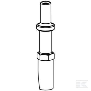 Slankiklis inox strypas, skirtas elektriniam proporciniam valdymo vožtuvui 863 8630020130