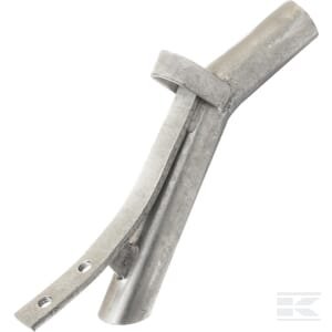 Dešinysis įpurškimo vamzdis Ø 50 mm, cinkuotas Everstrong-dantu 919945